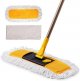 Dust Mop Microfiber Floor Mop 57 Inch Retractable, 3 Mop Pads Wet & Dry